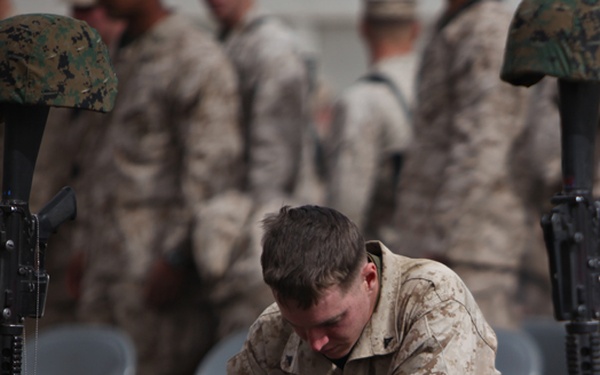 2nd Battalion, 9th Marine Regiment honors fallen brothers