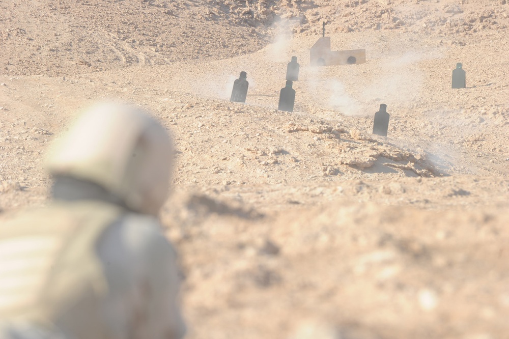 7th IA Division soldiers participate in live-fire exercise to increase proficiency