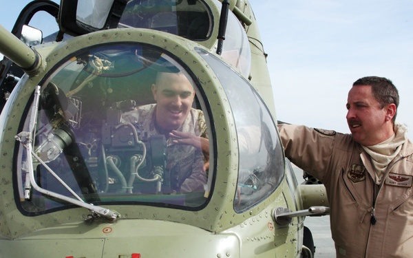 Reunited on the front lines