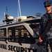 CNRSW Harbor Patrol Unit guides Ships inot Navy Base San Diego