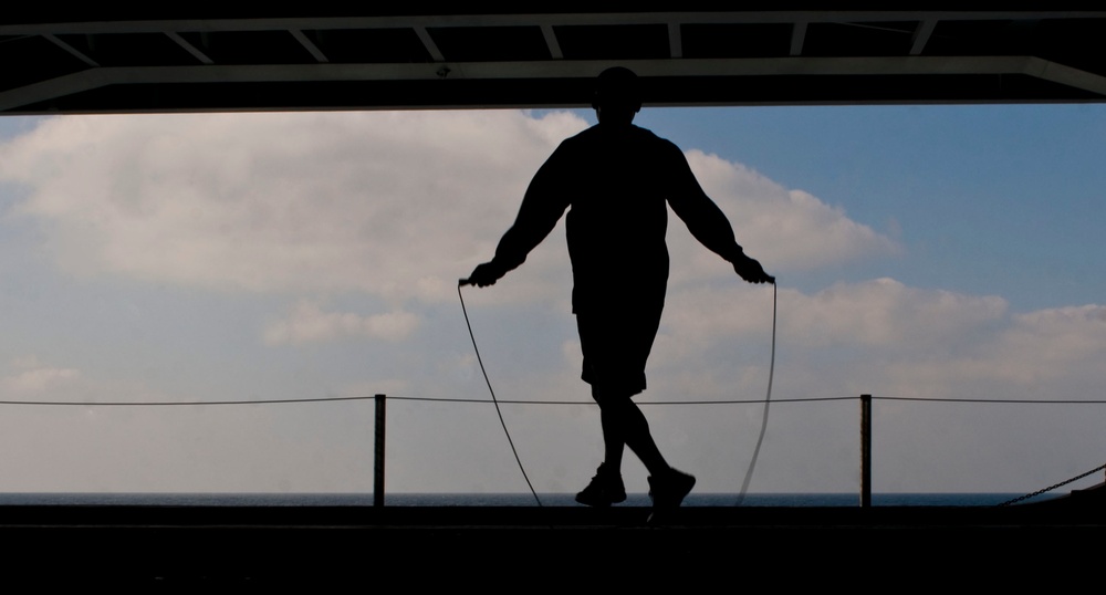 USS Carl Vinson action