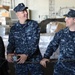 USS Ronald Reagan Sailor Coordnates Ships Supply Deliveries