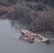 Barge Davy Crockett response continues, prepares for vessel stabilization operations