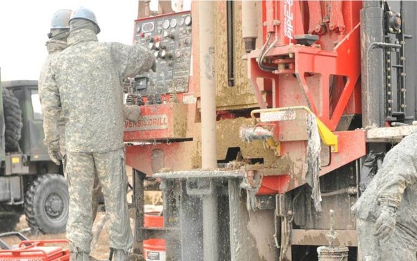 Well Drillers Train at Atterbury