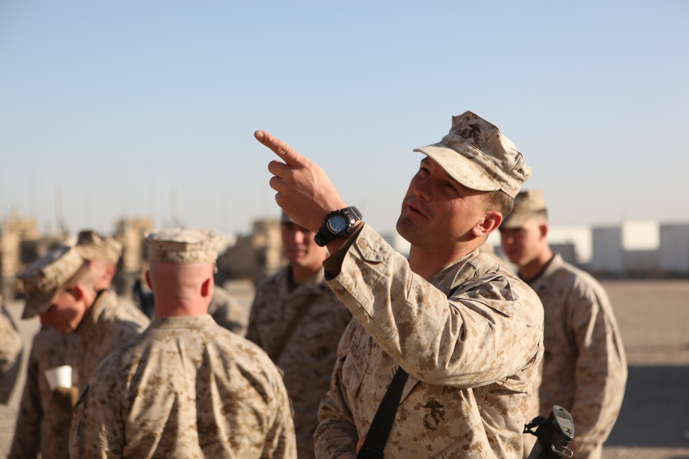 Camp Leatherneck Marines prepare for operations in Helmand province