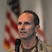 Vice Chief of Naval Operations Adm. Jonathan W. Greenert speaks with Sailors from Joint Task Force (JTF) Guantanamo