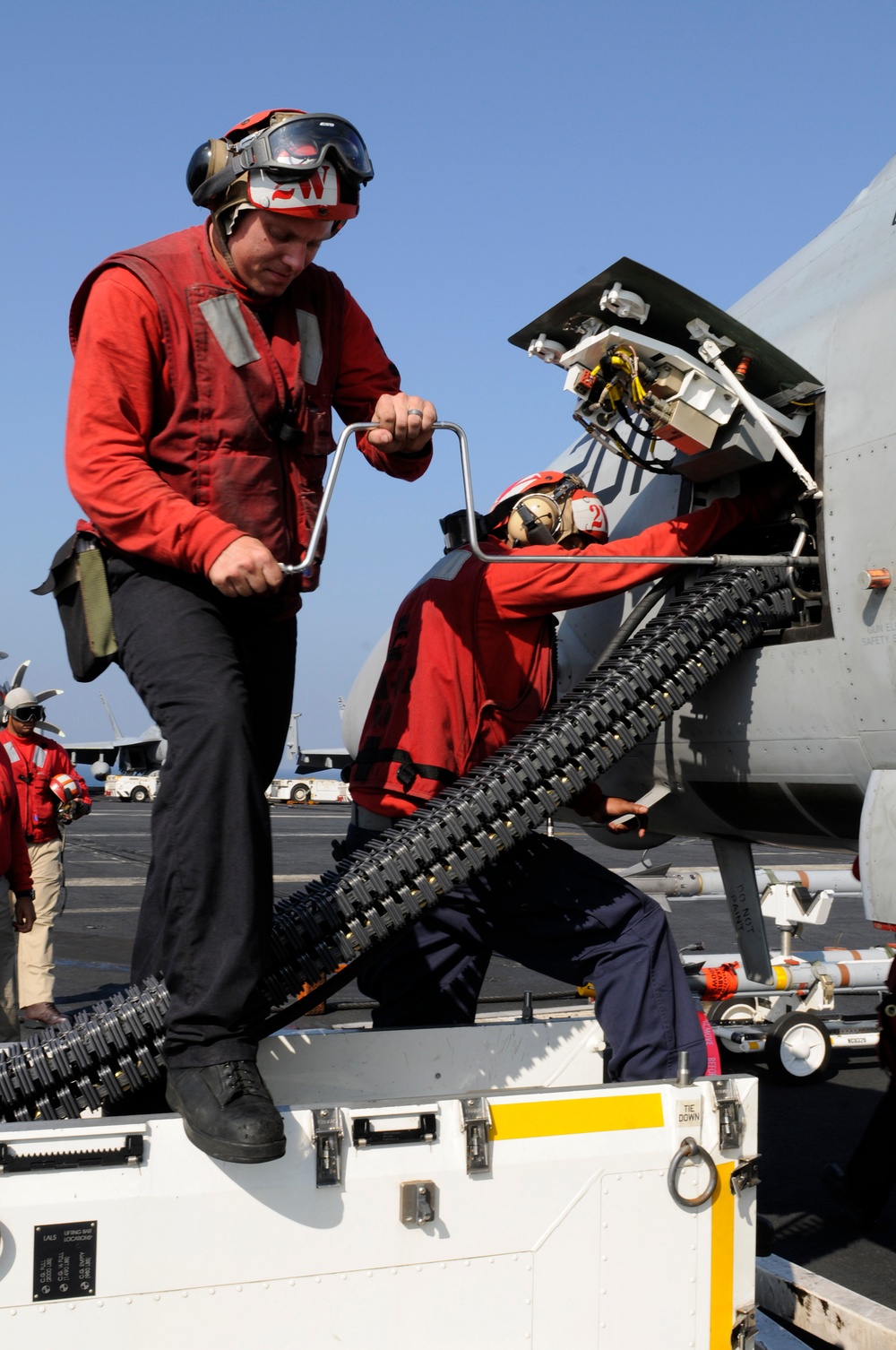 USS Carl Vinson action