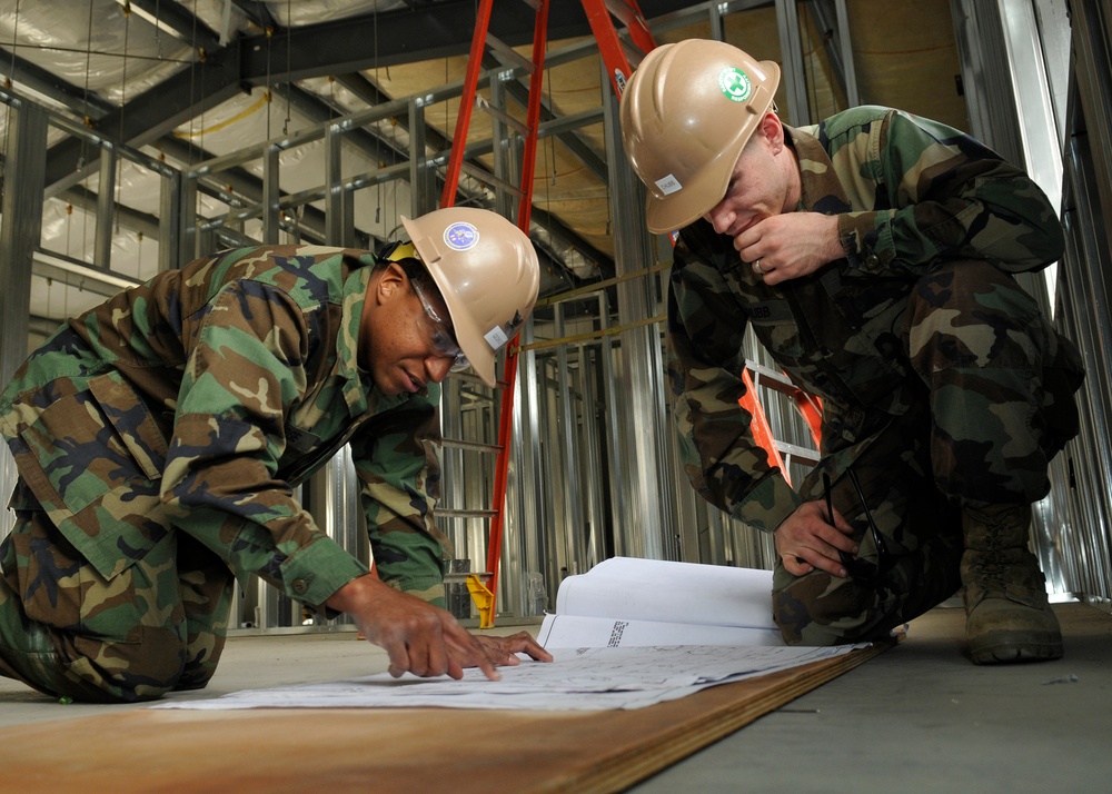 Seabees build in Japan