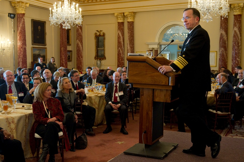 Mullen: Civilian-Military Partnerships Critical to World Affairs