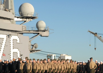 USS Ronald Reagan Action
