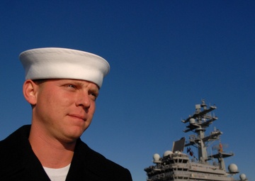 USS Ronald Reagan Action