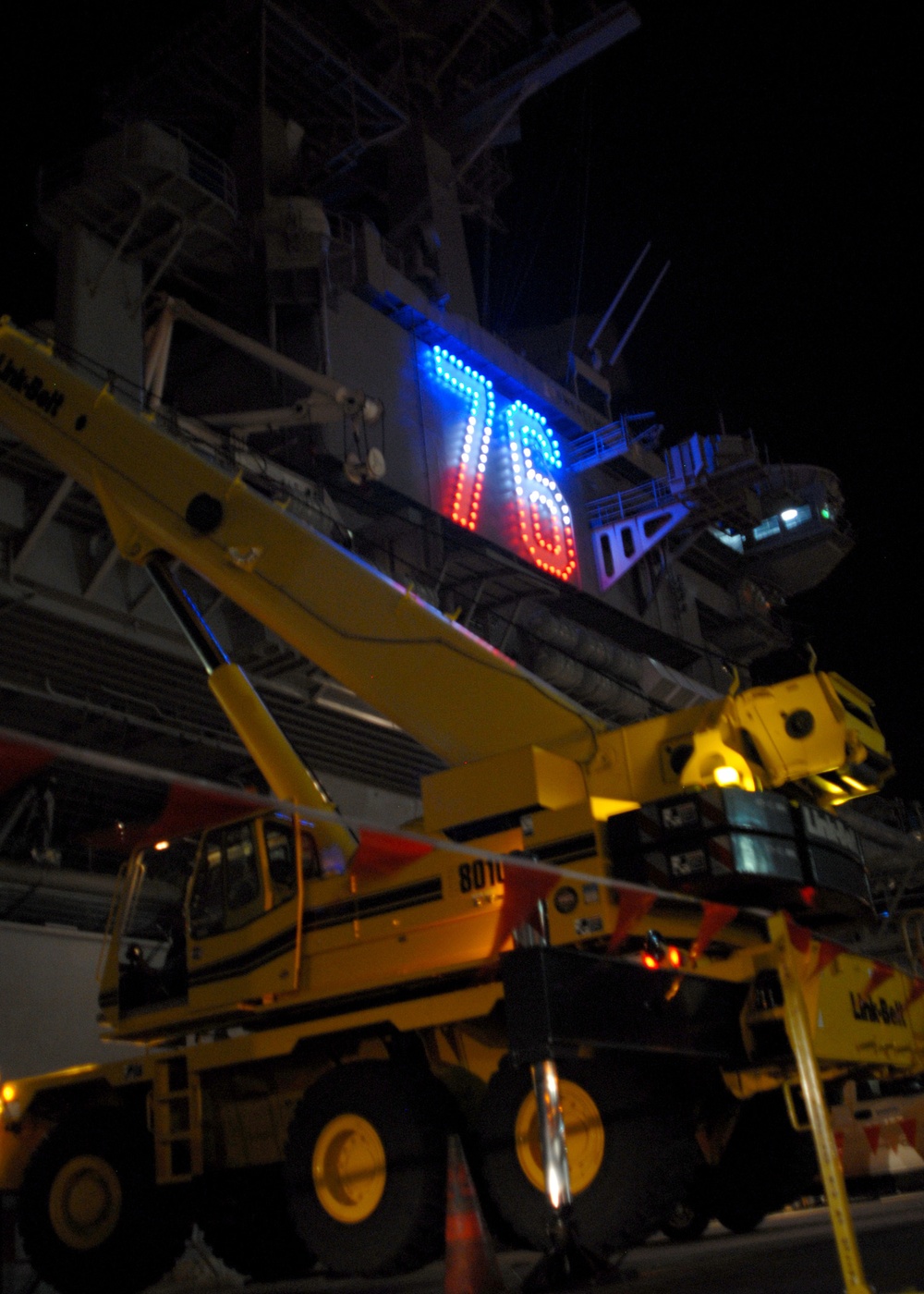 USS Ronald Reagan Action