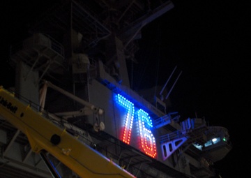 USS Ronald Reagan Action