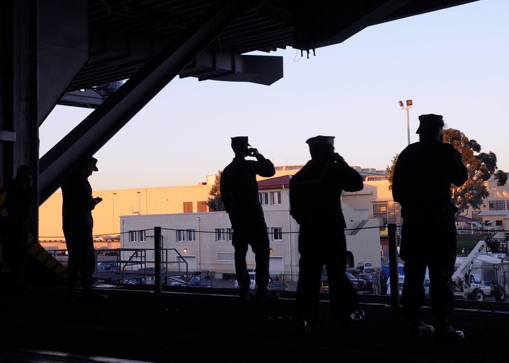 USS Ronald Reagan Prepares For Deployment