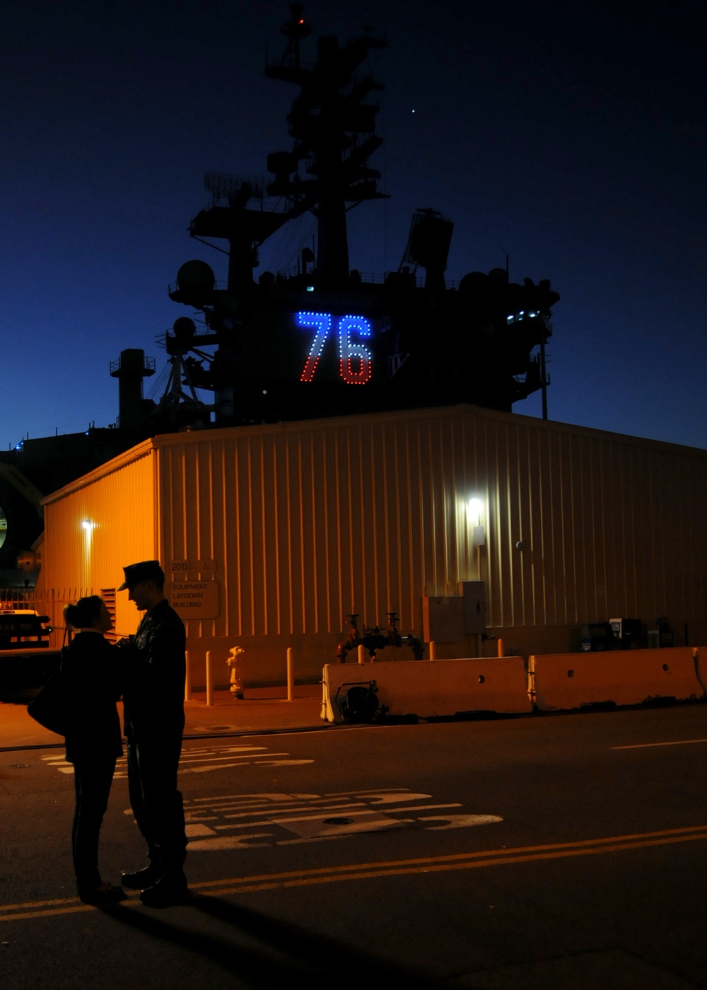 USS Ronald Reagan Action