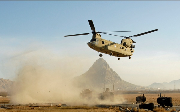 'Iron Knights' patrol the Arghandab