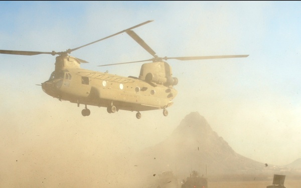 'Iron Knights' patrol the Arghandab