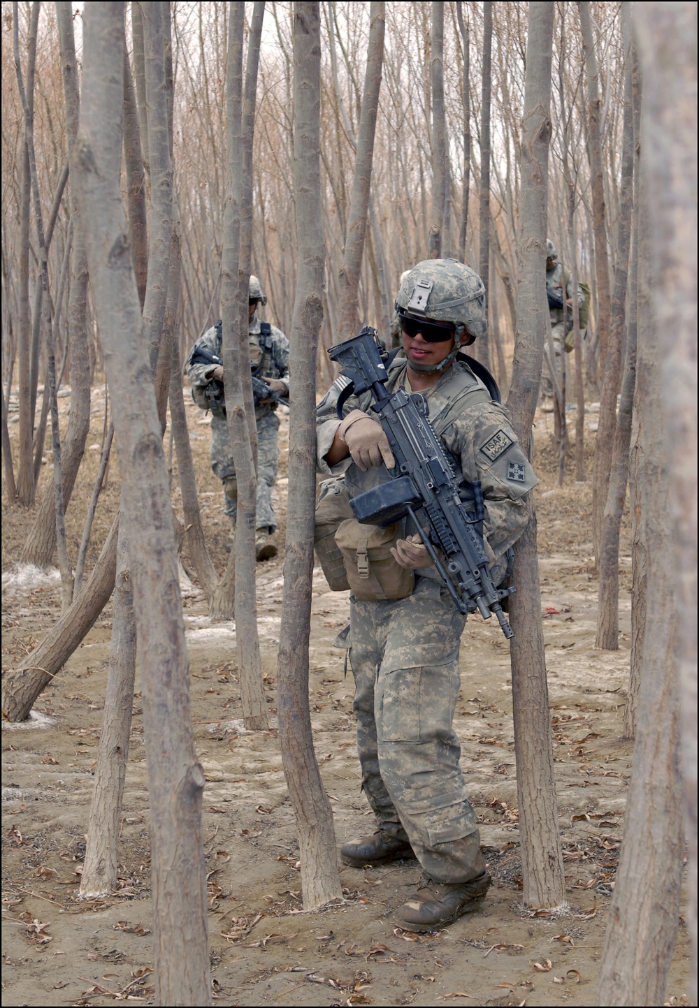 'Iron Knights' patrol the Arghandab