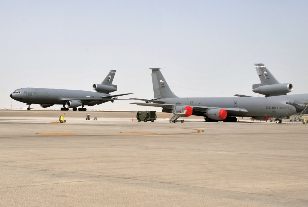 Mobility airmen keep steady air refueling pace in 2010 for deployed ops