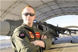 Last British exchange pilot bids farewell to Harrier