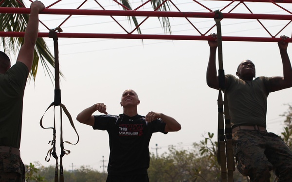 Marines, sailors settle into life at Samesan during Cobra Gold 2011