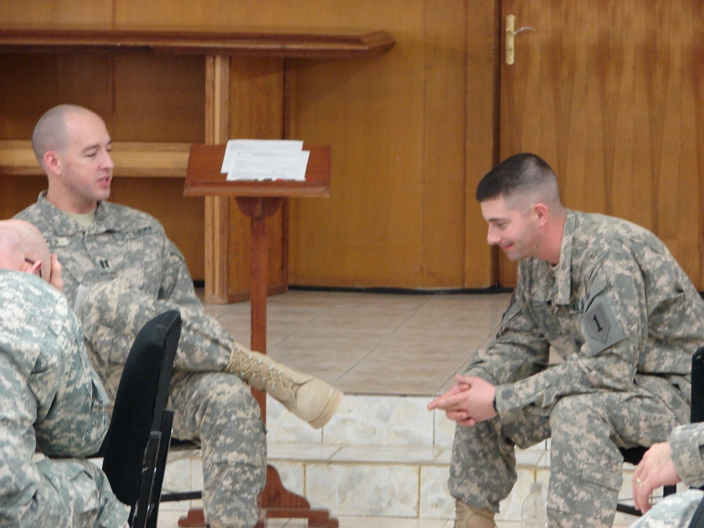 USD-C ‘Dagger’ Brigade Soldiers conduct Applied Suicide Intervention Skills Training