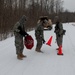 New Mexico Army National Guard soldiers training on security Checkpoint operations at Camp Atterbury Joint Maneuver Training Center