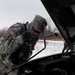 New Mexico Army National Guard soldiers training on security Checkpoint operations at Camp Atterbury Joint Maneuver Training Center