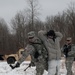 New Mexico Army National Guard soldiers training on security Checkpoint operations at Camp Atterbury Joint Maneuver Training Center