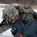 New Mexico Army National Guard soldiers training on security Checkpoint operations at Camp Atterbury Joint Maneuver Training Center