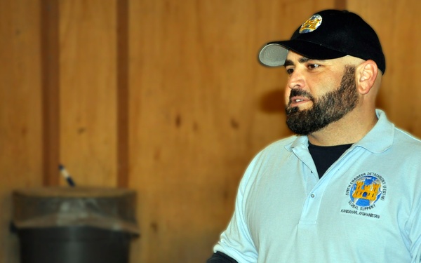 Engineers in Afghanistan show safety matters