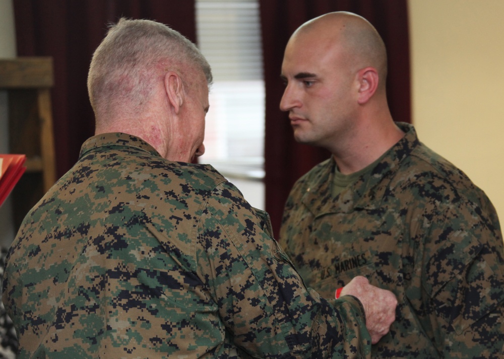 22nd MEU Marines Receive Bronze Star for Actions in Afghanistan