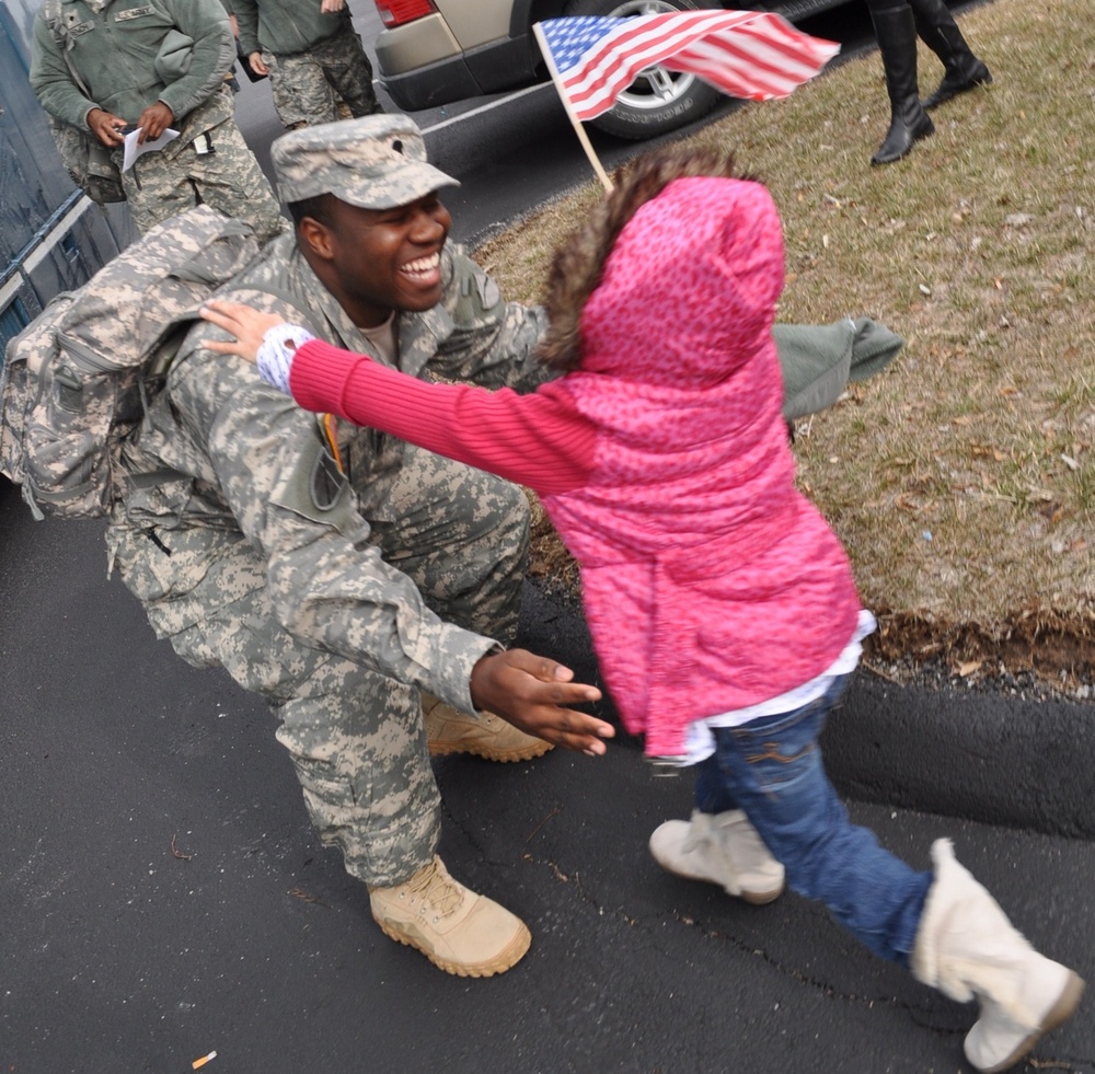 Welcome Home 2123rd Transportation Company