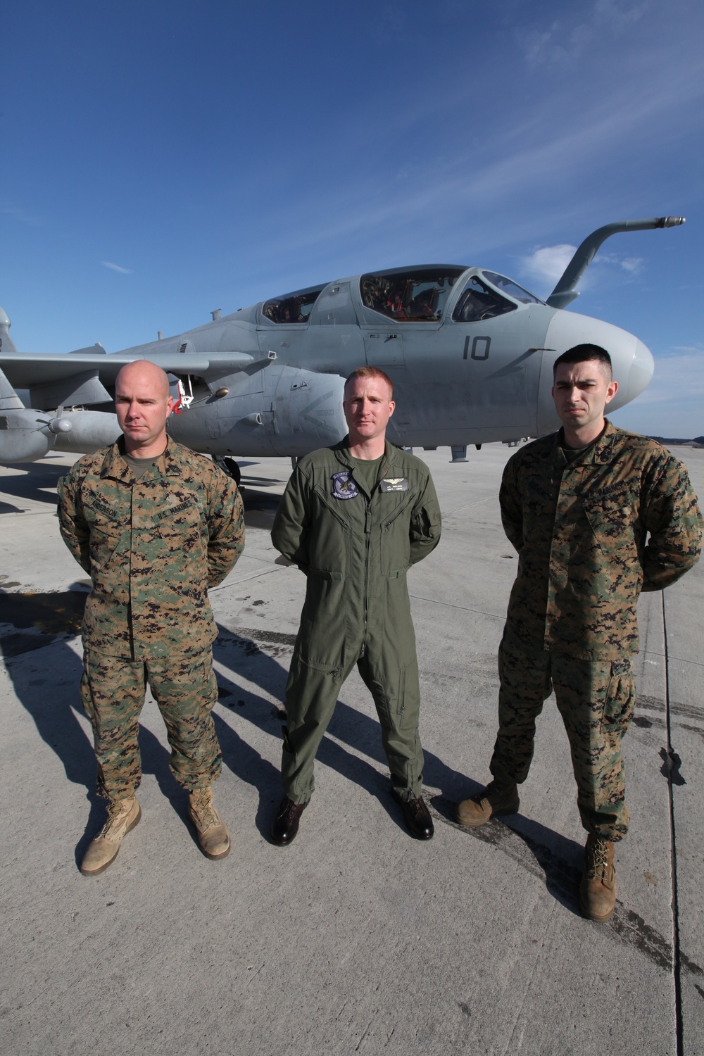 Enlisted Marine Returns as Officer