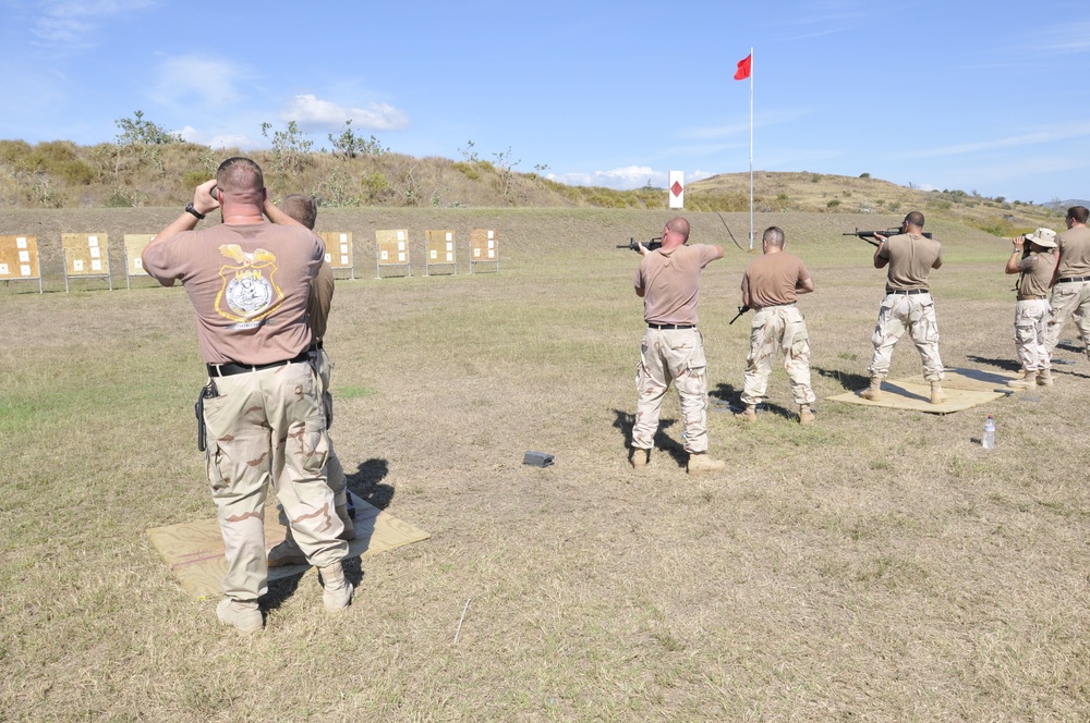 Joint Task Force Guantanamo Firing Range Exercise
