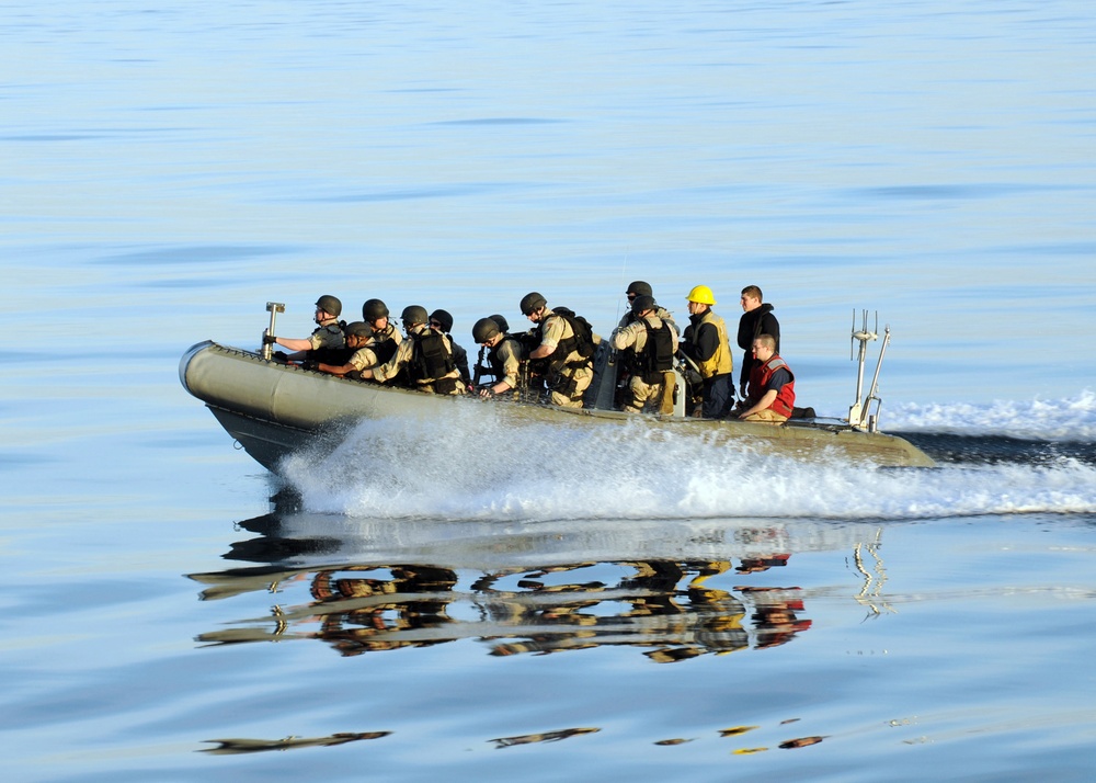 COMPTUEX exercise on the USS Monterey