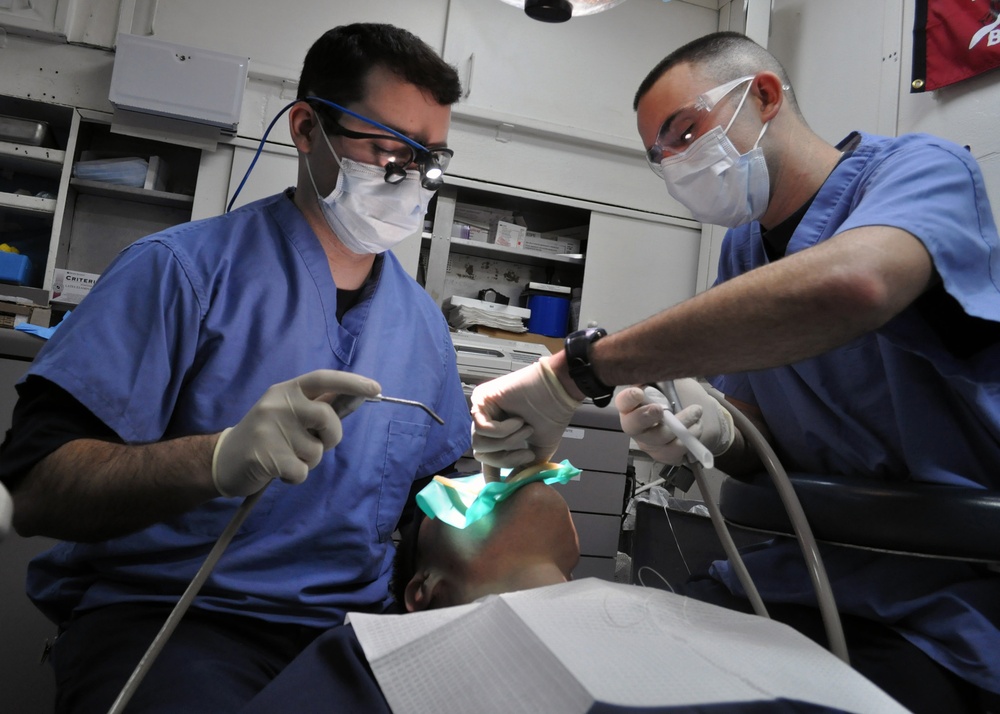 USS Denver's Dental Ward