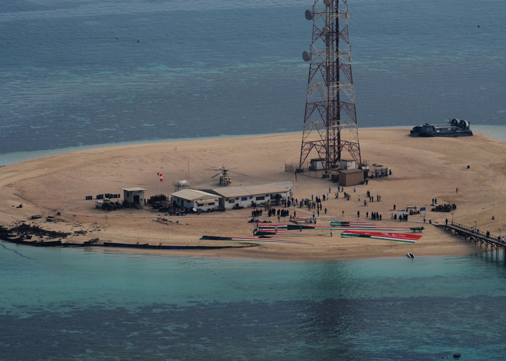 Re-enactment of Kuwaiti Liberation