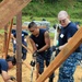 USS Frank Cable's  Sailors Habitat for Humanity event