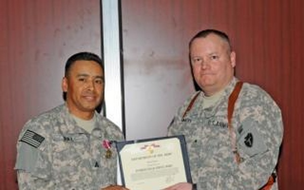 Super Cop Civilian employee receives Award