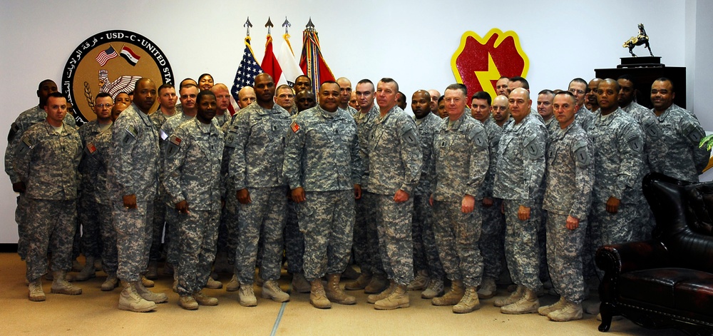 ‘Dagger’ Brigade senior non-commissioned officers host III Corps command sergeant major