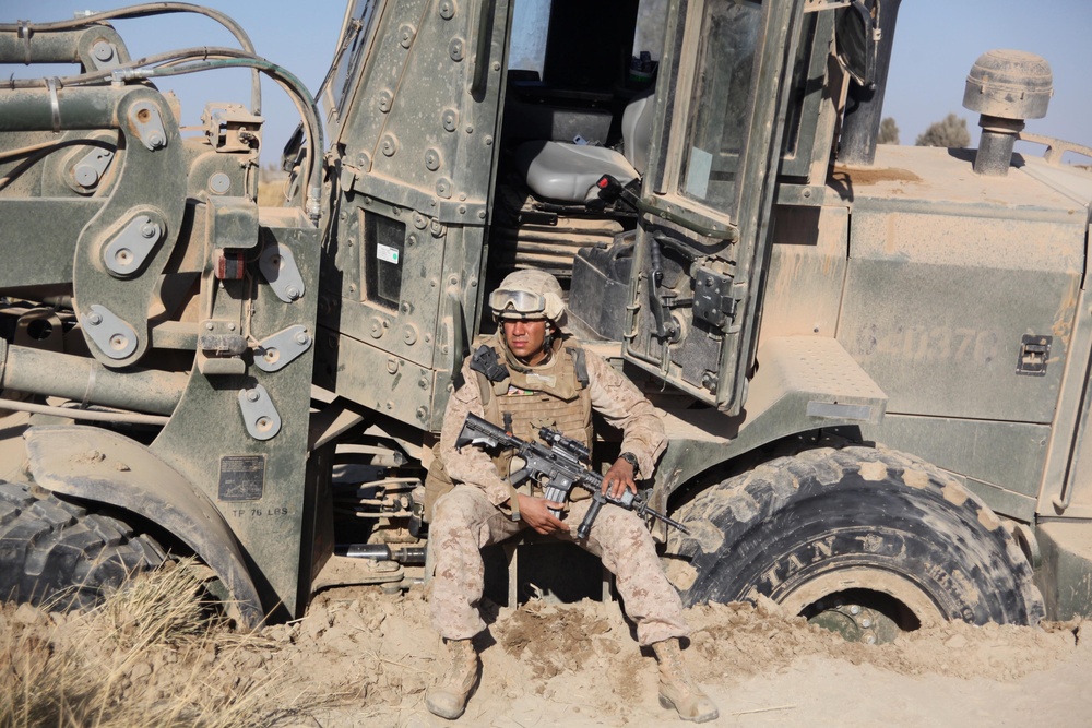 Marines battle Afghanistan’s terrain