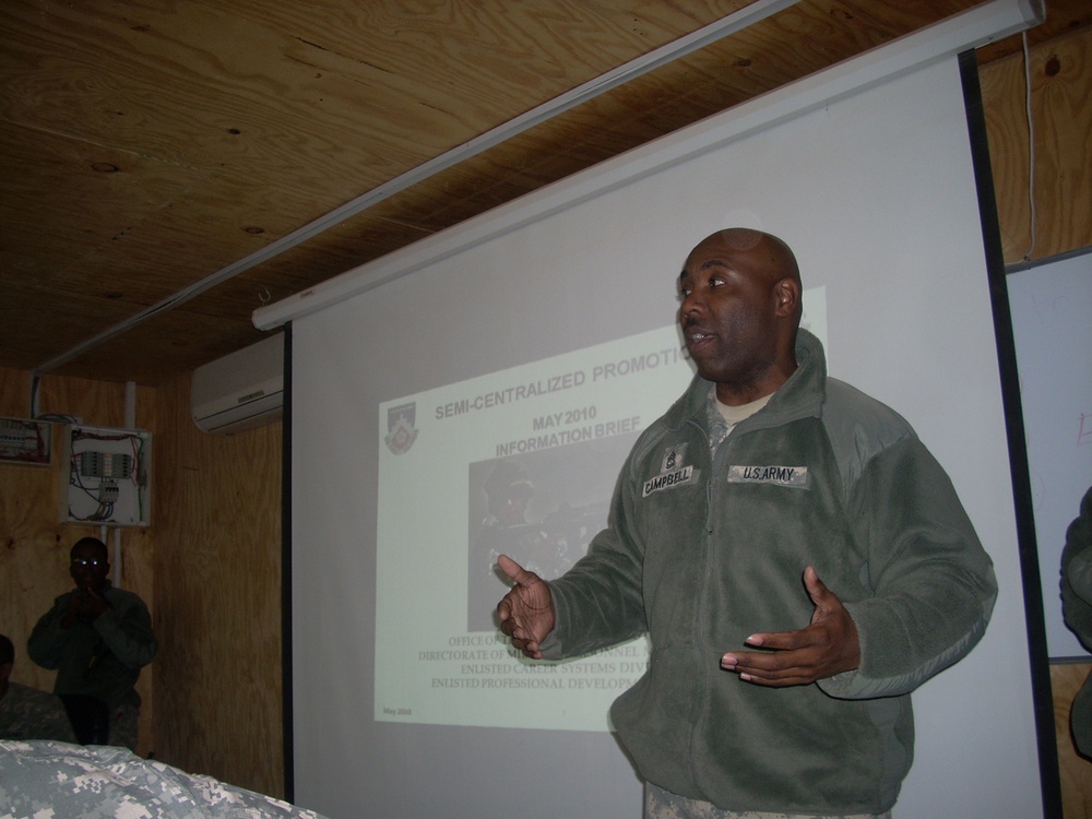 'Lifeline' Battalion soldiers attend company leadership academy