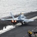 F/A-18E Super Hornet Lands Aboard the USS Ronald Reagan