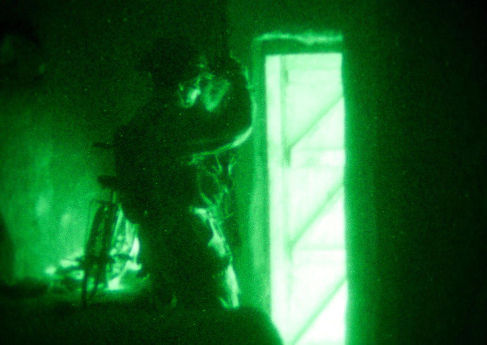 Security Force Searches for IED Makers