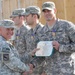 Combined Task Force Lightning Soldiers receive Purple Heart Medal