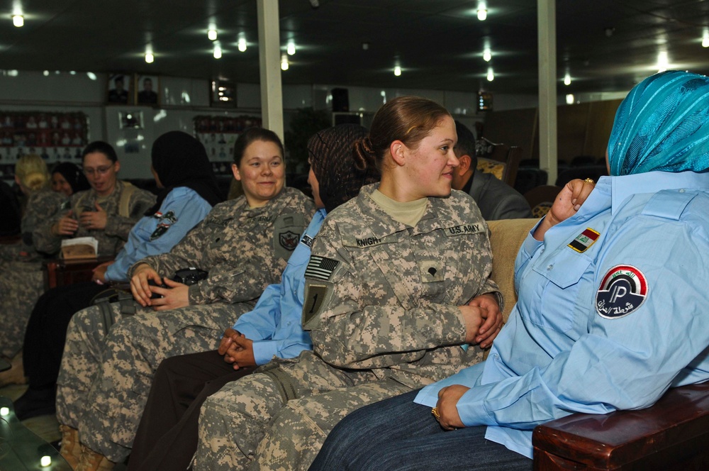 USD-C Soldiers hold special event for female Iraqi Police officers
