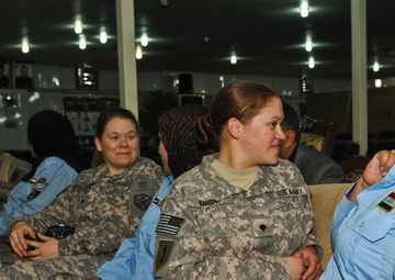 USD-C Soldiers hold special event for female Iraqi Police officers