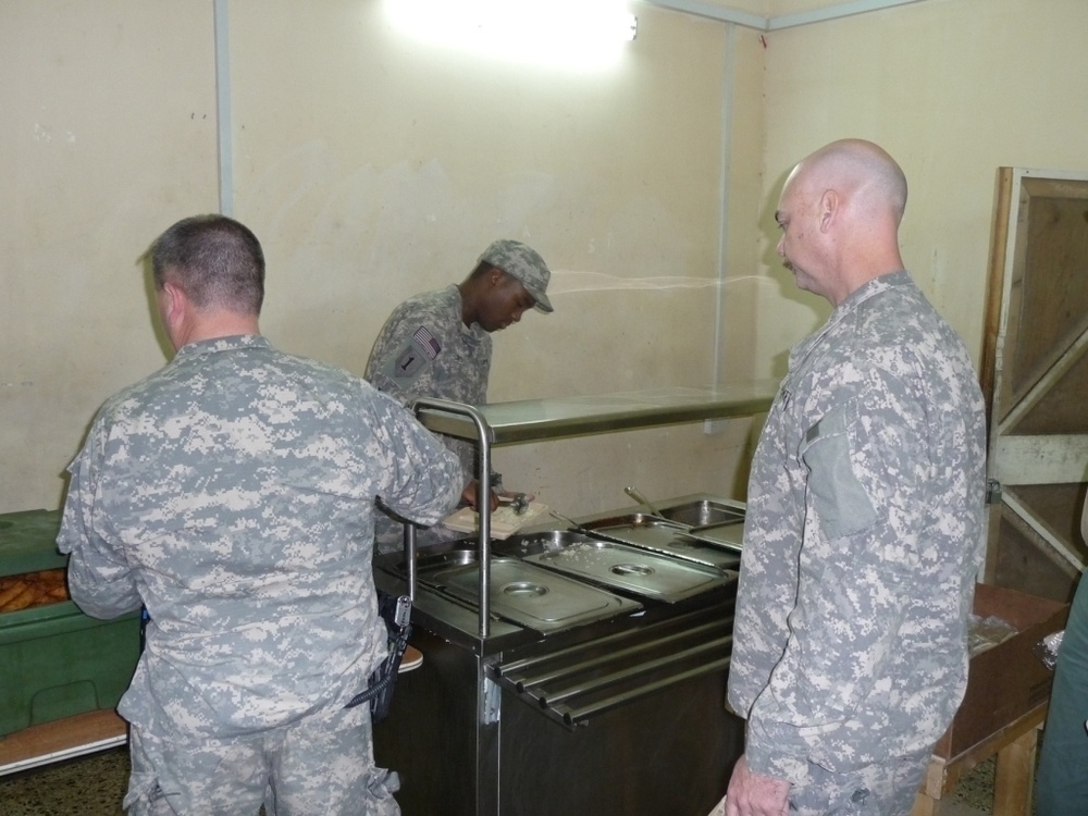 ‘Vanguard’ Battalion food service soldiers perform vital duty