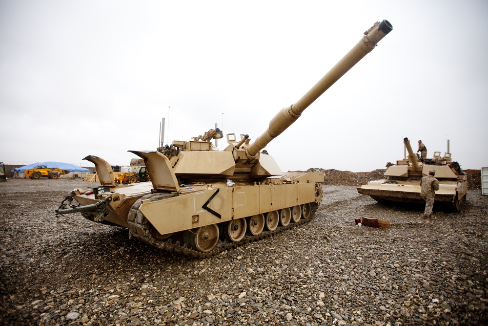 Combat Logistics Battalion 8 escorts 1st Tank Battalion through Afghanistan